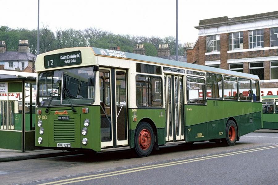 Dennis Falcon H East Lancs (B44D) (UK) '1983